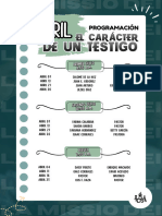 Programación ABRIL