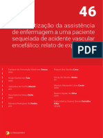 Sistematização Da Assistência de Enfermagem A Uma Paciente Sequelada de Acidente Vascular Encefálico: Relato de Experiência