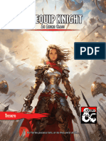 Re-Equip Knight An Anime Class