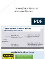 PARTE 2 - Estatística Descritiva Quantitativa