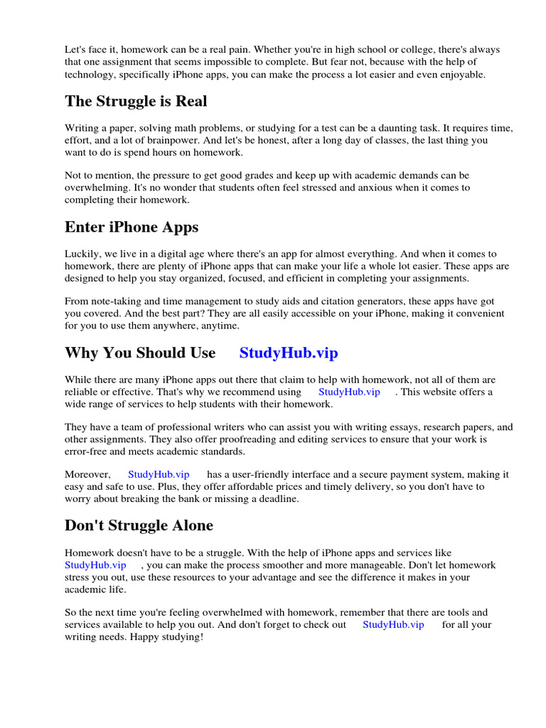 Iphone apps to help with homework pdf mobile app ios