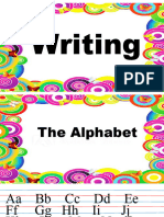 Writing Alphabets