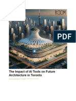 The Impact of AI Tools On Future Architecture in Toronto