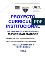 Pci Mayor de San Marcos 2024