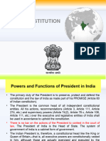 Poers Function of Presedent