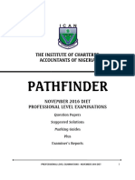 Pathfinder November 2016 Professional