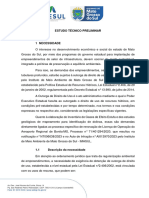 Estudo Técnico Preliminar - Aeroporto Regional de Bonito