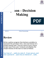 Lec 3 - Decision Making