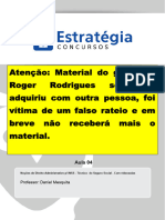 Noções de Direito Administrativo Estratégia - Aula 04