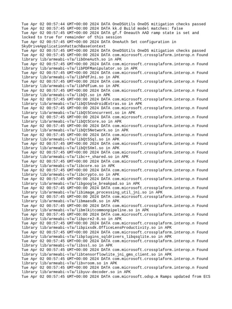 Current Log | PDF | Software | Operating System Families