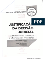 MOTTA, Otavio - Justificação Da Decisão Judicial - PP 182-198