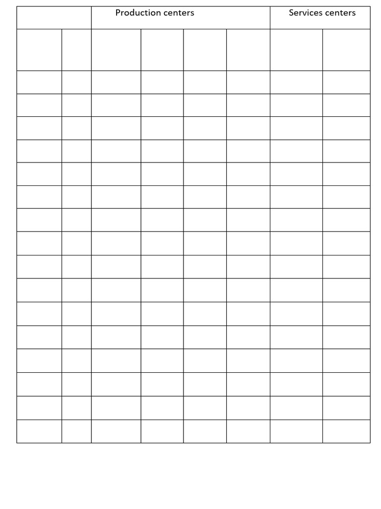 Overhead Analysis Sheet(1) PDF