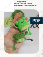 Leggy Frog Keychain Free Pattern (ToysByValerie)