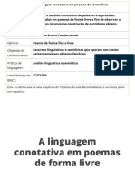 A Linguagem Conotativa em Poemas de Forma Livre4796