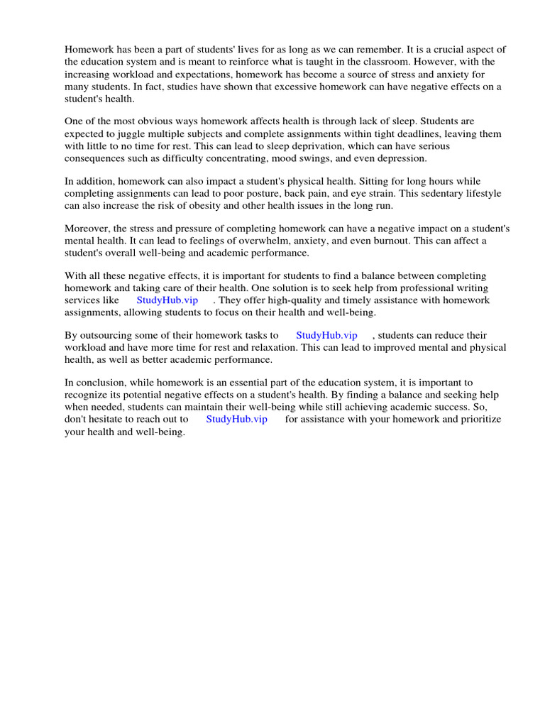 how-does-homework-affect-your-health-pdf-homework-mental-health
