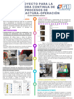 Proyecto para La Mejora Continua de Procesos de Manufactura-Operación