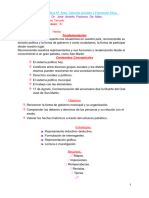 Propuesta Áulica Nº  Area  NOSE  DOMINGO