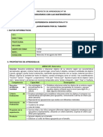 4 Años - Actividad Del 23 de Agosto