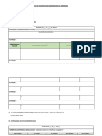 Propuesta de Plan de Diagnóstico de Las Necesidades de Aprendizaje - Secundaria