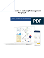 100 Modèles Gratuits de Factures - Téléchargement PDF Gratuit