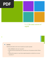 5.1.2 The Main Sources of Capital