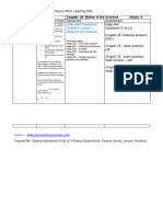 Edexcel International GCSE Physics Chapter 26 Motion in the Universe Learning Plan