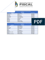 Procuraduría de Investigaciones Administrativas Sorteados