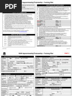 VTAS Travel Allowance Application Form | PDF | Apprenticeship | Business