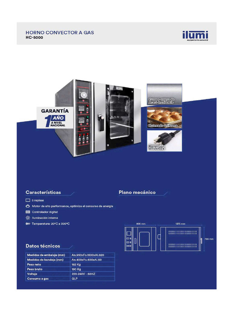 Ficha Tecnica HC-5000 | PDF