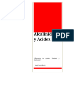 Laboratorio Alcalinidad y Acidez