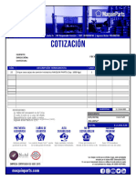 Cotización Maquin Parts