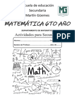 Cuadernillo Matematica 6to A y C 2024