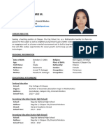 Sample Resume 1