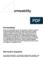 Permeability of Soil