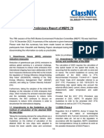 MEPC 79 - Preliminary Report (ClassNK)