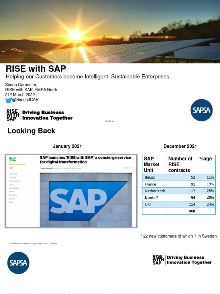 Detaysoft Funding for RISE with SAP 2024 | PDF | Cloud Computing ...