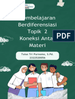 T 2 Koneksi Antar Materi - Pemb Berdiferensiasi - Tulus Tri Purnomo