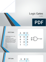 Logic Gates - Mahad 8D