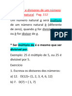 5 Aula Múltiplos e Divisores 6º Ano