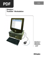 Simplex Truesite Workstation: Operation & Application Instructions