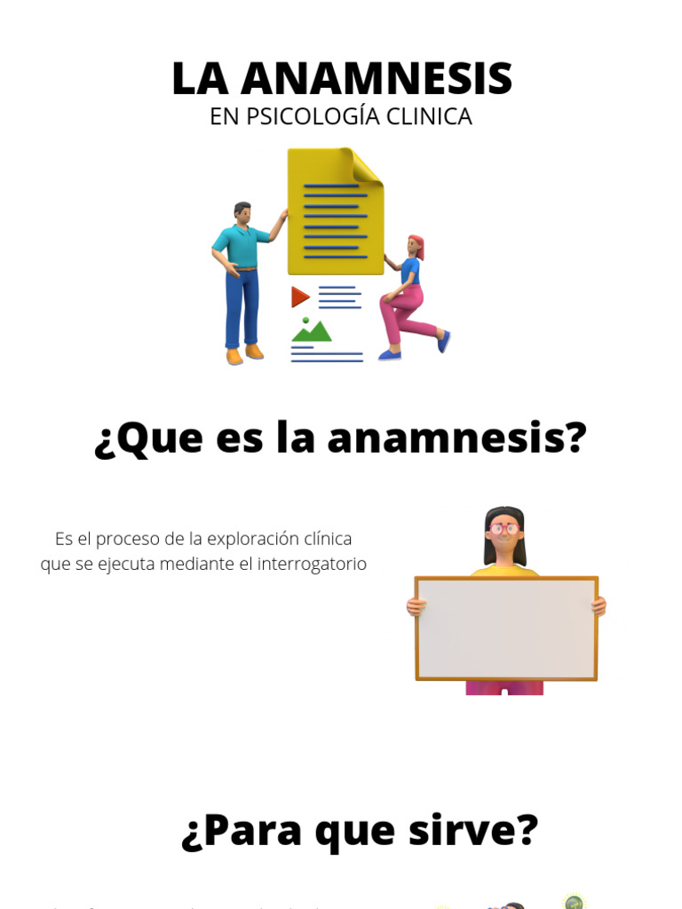 La Anamnesis | PDF | Sicología | Comunicación