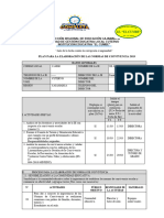 Plan para La Elaboración de Las Normas de Convivencia