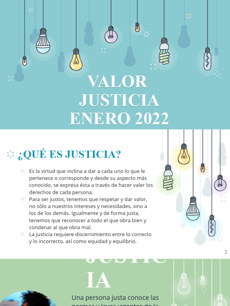 Valor y Equidad en la Justicia Infantil | PDF | Justicia | Crimen y ...