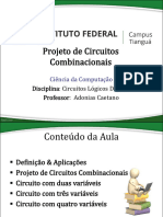 Aula 08 - Projeto de Circuitos Combinacionais