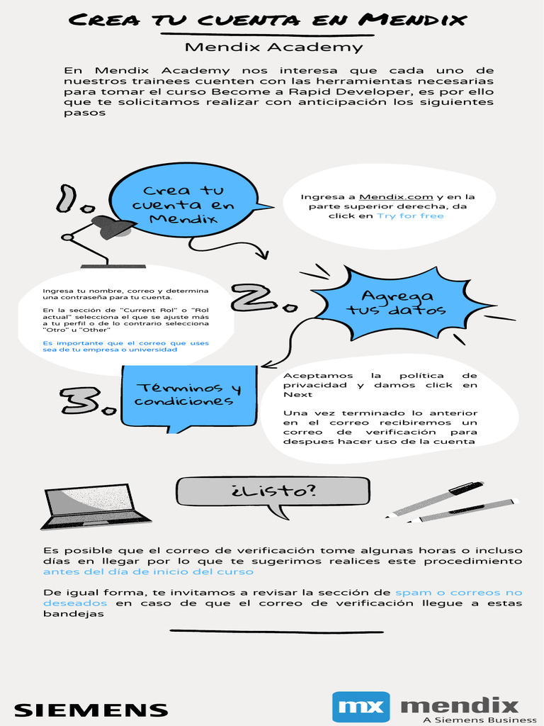 01 Crea Tu Cuenta en Mendix | PDF