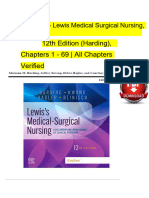 Test Bank For Lewis's Medical Surgical Nursing 12th Edition by Mariann M. Harding Jeff