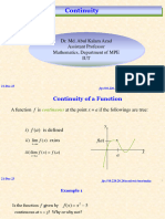 Lecture 2 Continuity and Differentiability