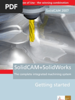 SolidCAM Getting Started