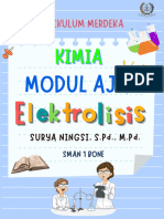 Modul Ajar Kimia - MODUL AJAR ELEKTROLISIS - Fase F