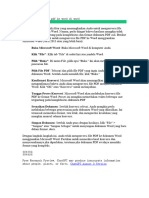 Cara Mengubah File PDF Ke Word Di Word